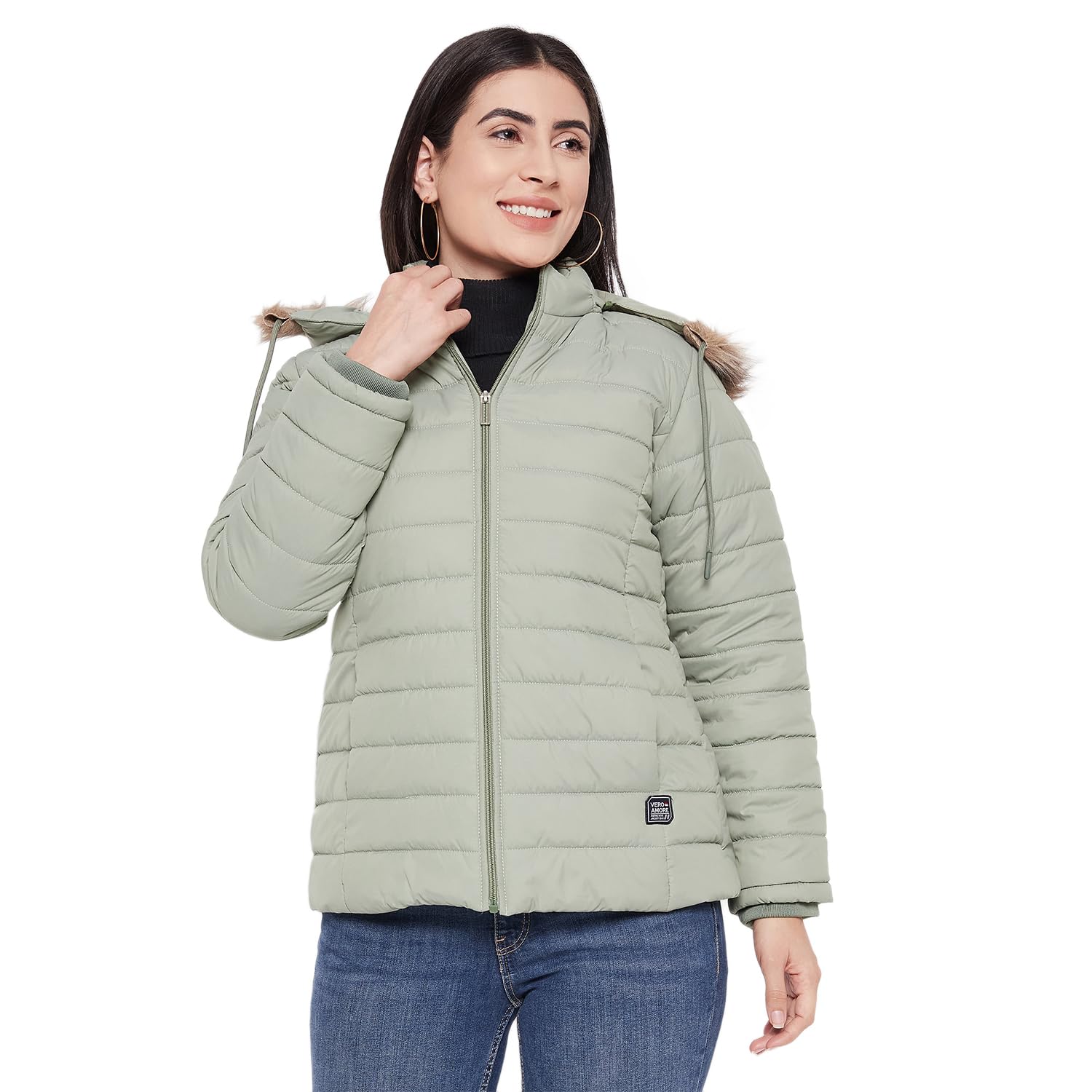 vero amore Women Winterwear Jacket-WJ-2384-PISTA-picture-15