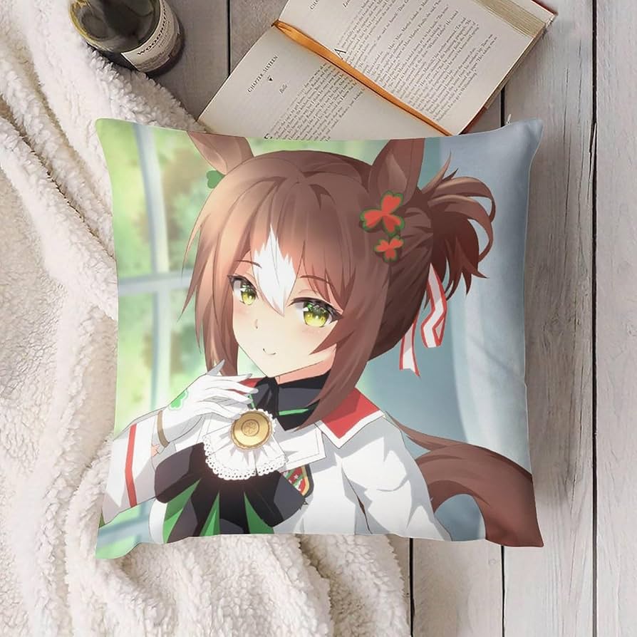 Amazon.co.jp: ウマ-娘-ひねくれた美妙姿勢クッションカバー18 