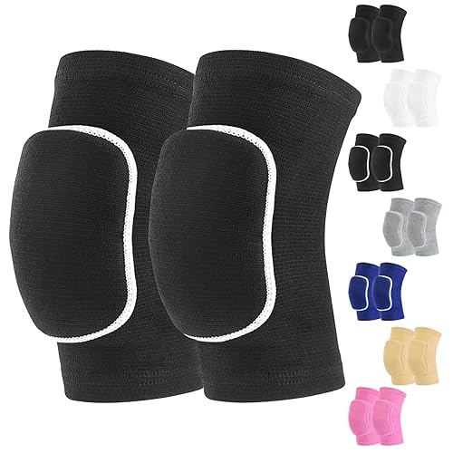 Rodilleras de voleibol para bailarines, rodilleras suaves y transpirables para hombres, mujeres, jóvenes, niñas, niños, rodilleras protectoras,