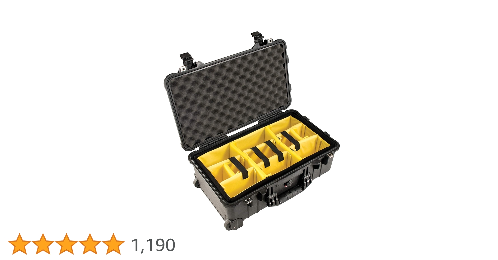 Buy Pelican 1510 Case With Padded Dividers (Black) Online at Low