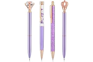 BESARME: A Royal Touch to Your Penmanship with Purple Pens for Women