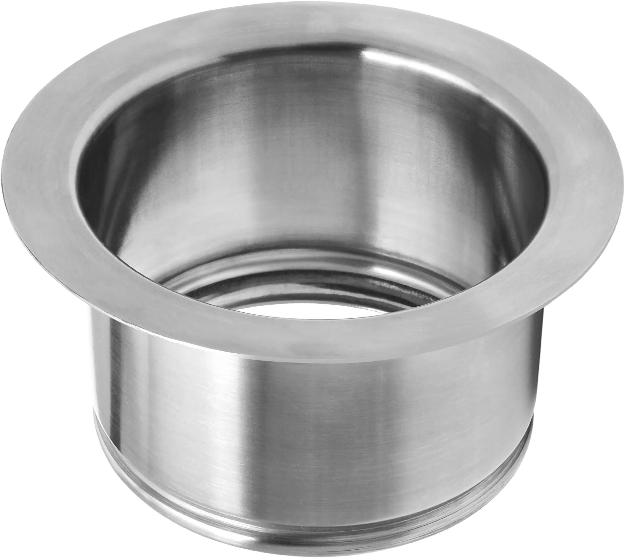 CLEESINK Extended Garbage Disposal Flange, Deep Kitchen Sink Flange for Insinkerator and Other Disposers That Use A 3 Bolt Mount, Fit 3-1/2 Inch Standard Sink Drain Hole