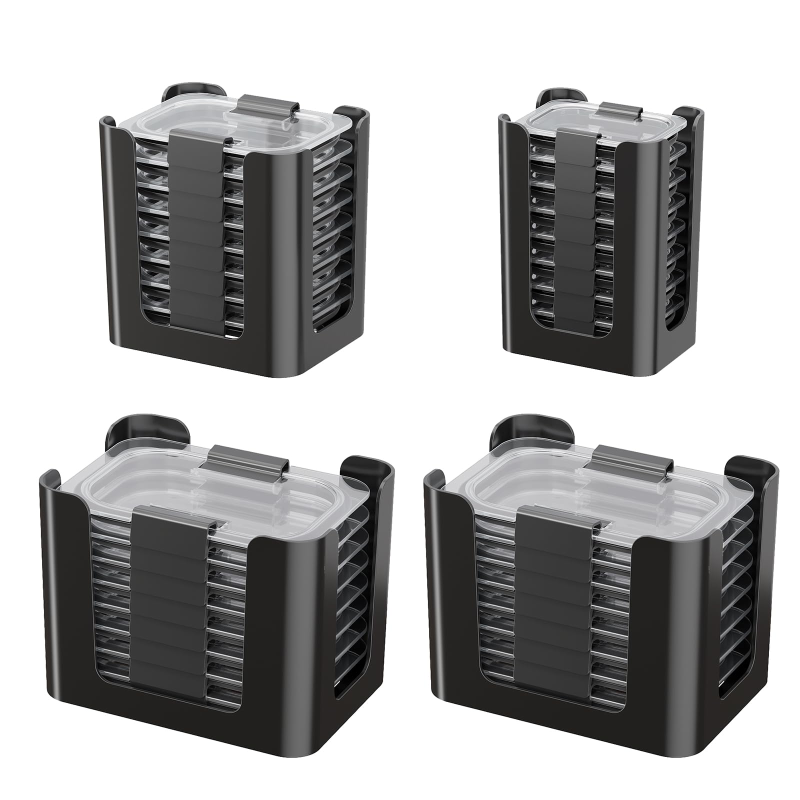 Lid Organizer For Rubbermaid Brilliance, 4 Pack Lid Storage