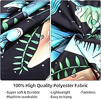 Vista 6 de KJHL Tapiz de hongos, lindos y coloridos caracoles de serpiente, plantas naturales, decoración para colgar en la pared, tapices estéticos