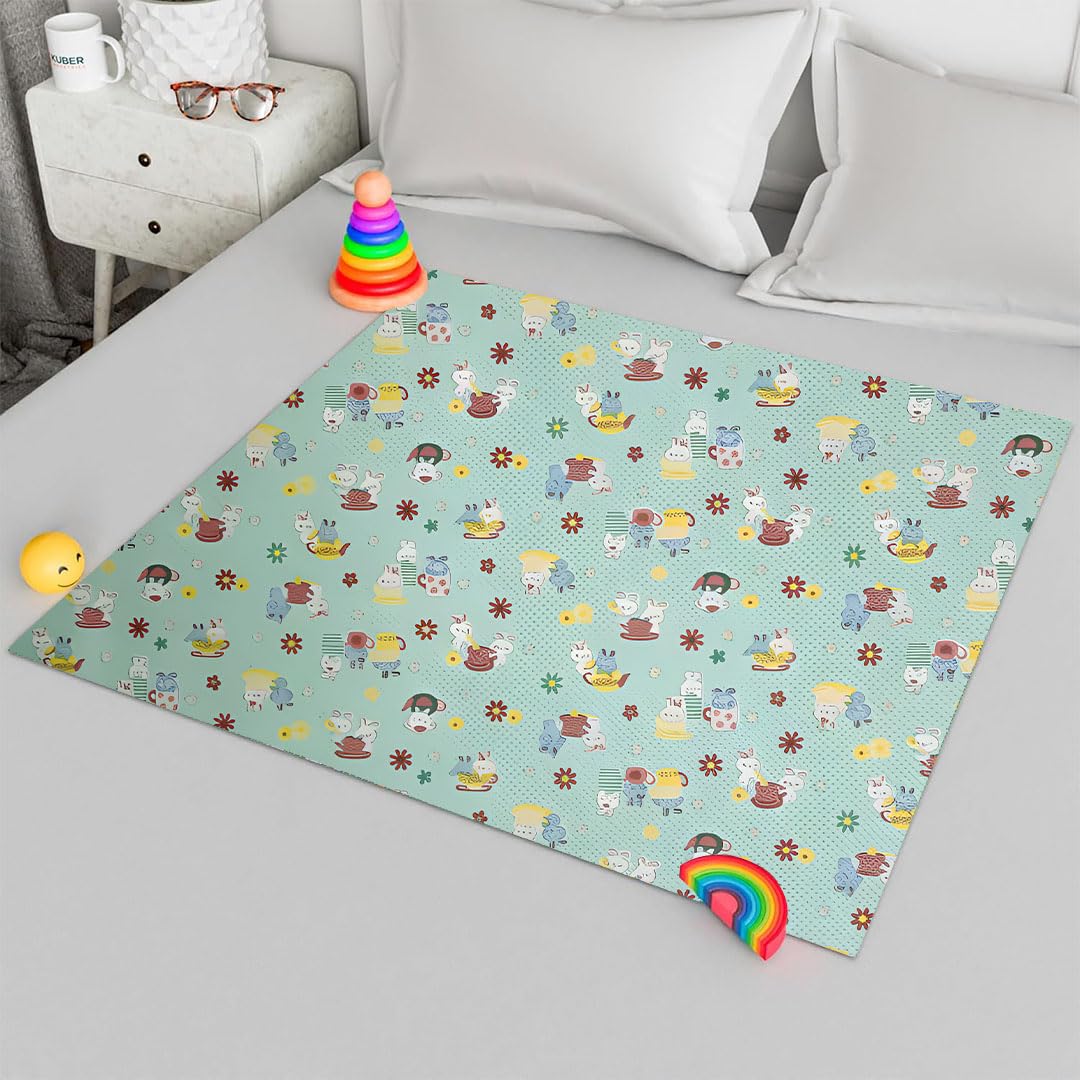 Waterproof Baby Bed Sheet - Protect & Style -15