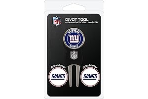 Team Golf NFL Divot Tool with 3 Golf Ball Markers Pack, Markers...