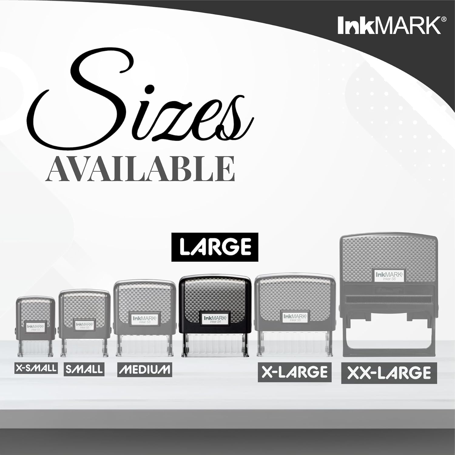 Custom Text/Logo/Image Stamp - 2 Customizable Ink Colors - Custom Positioning Top and Bottom 2 - Great for Custom Logos - Large