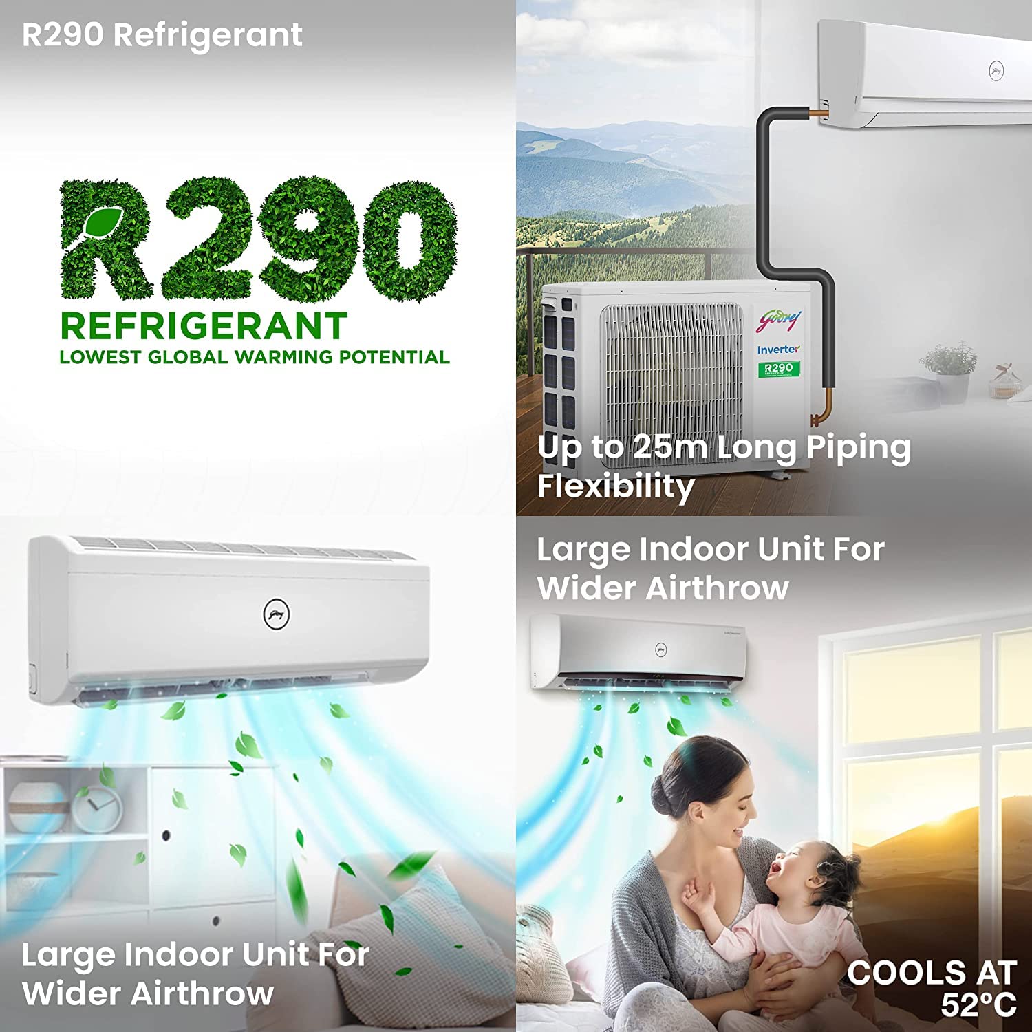 godrej ac r290 price