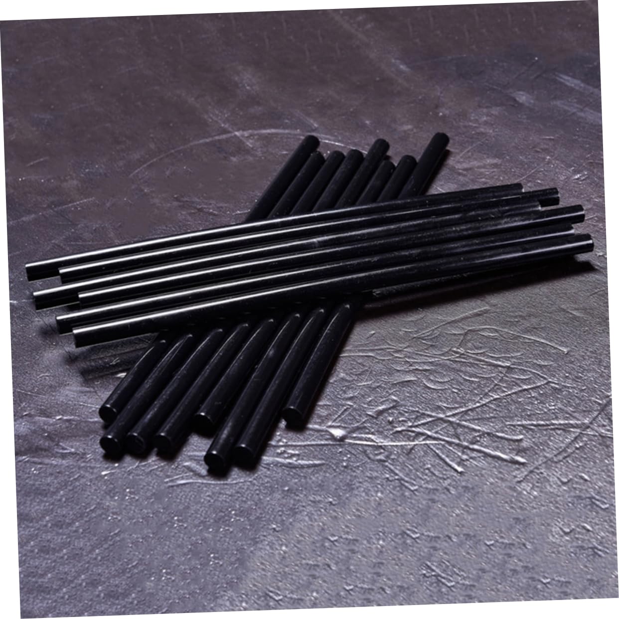 Black EVA Hot Glue Sticks 100pcs Strong Adhesion for Xmas Crafts