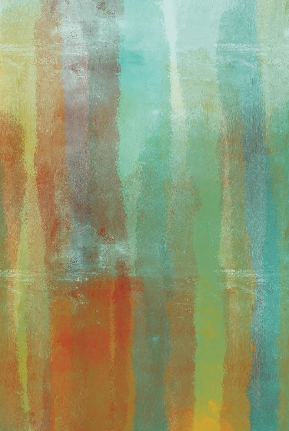 Carnet d'art abstrait ligné A5 avec couverture rigide pour notes