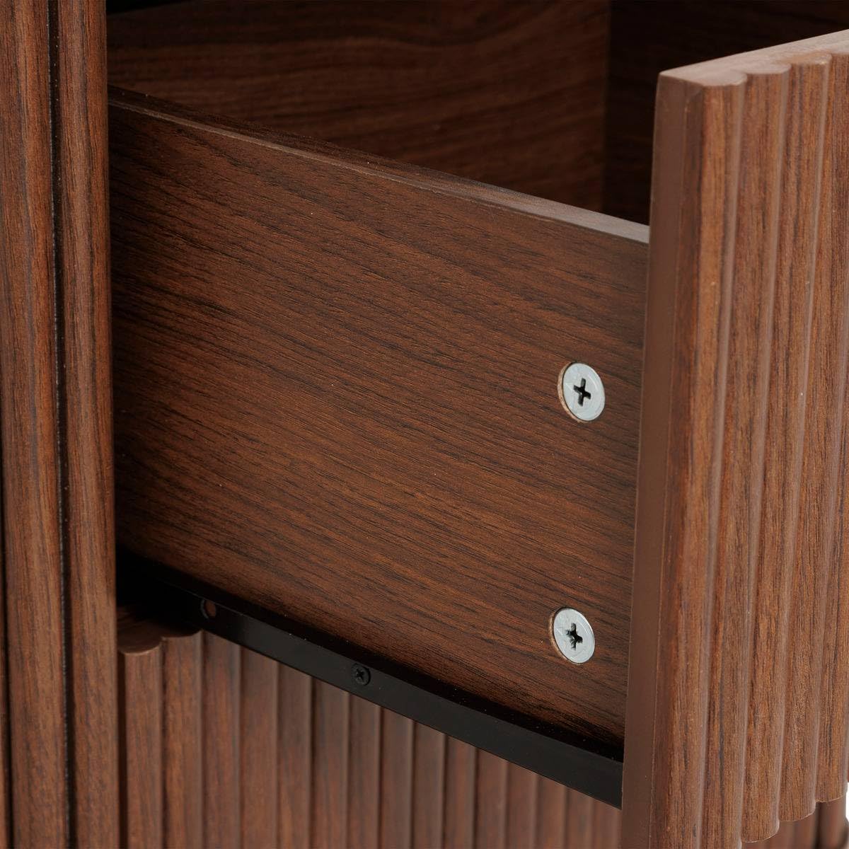 ATMOSPHERA CREATEUR D'INTERIEUR - Comodino wany Marrone 45x40cm