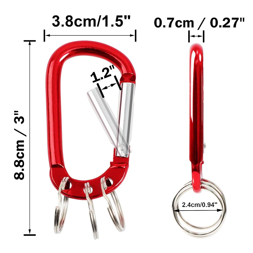 WILDSWANS CARABINER KEYRING M キーリング カラビナ