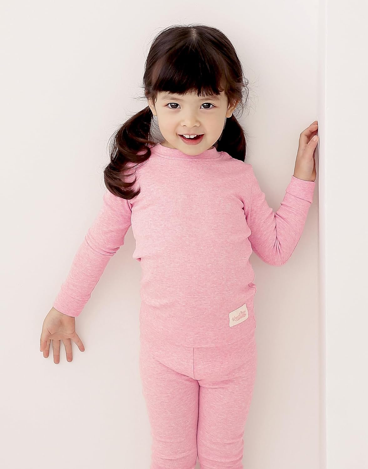 Vaenait 6M-12Y Toddler Kids Super Soft Lightweight Breathable Modal Cotton Melange Sleepwear Pajamas Set - Image 2