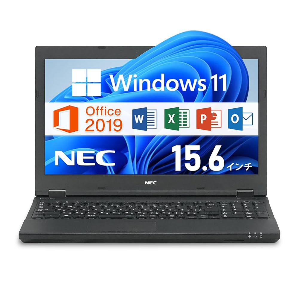 Amazon | 【整備済み品】 NEC VersaPro VK23TX/VK24MX / 15.6型