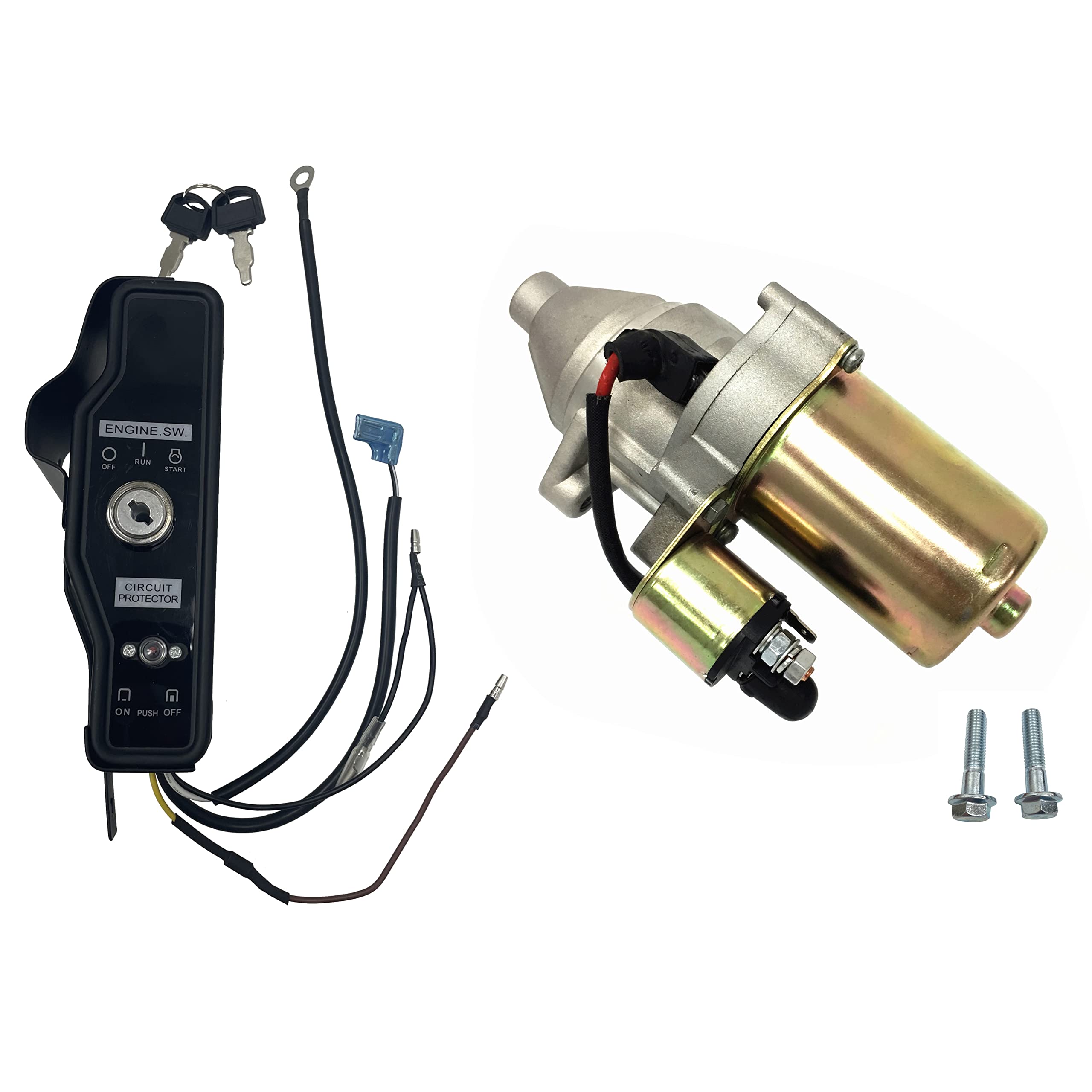 Amazon.com: POWER PRODUCTS Ignition Switch & Starter Motor for