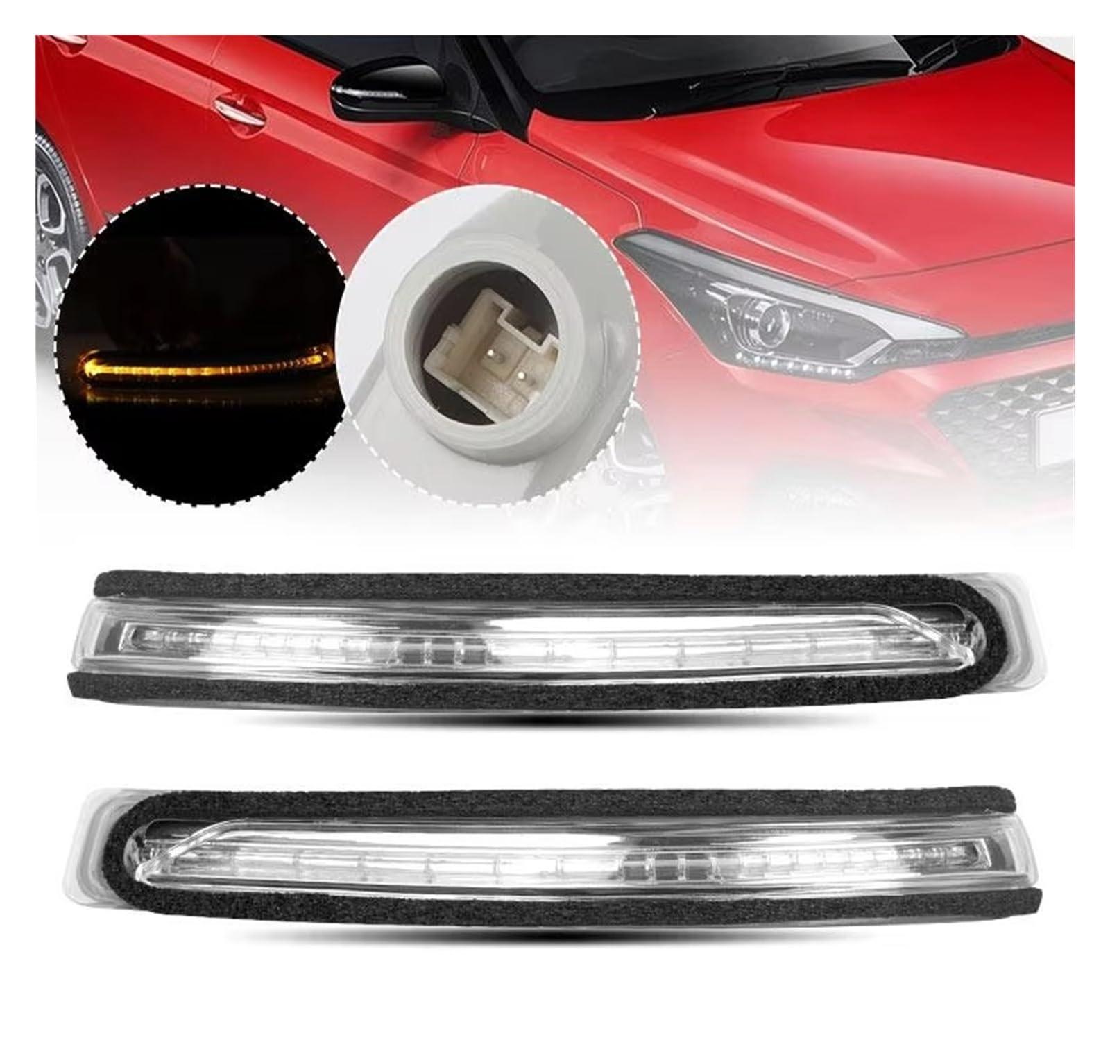 DOJO per IX35 2010-2014 Specchietto Retrovisore Luce Indicatore di Direzione Indicatore Luce Specchietto Laterale 87624 2S200