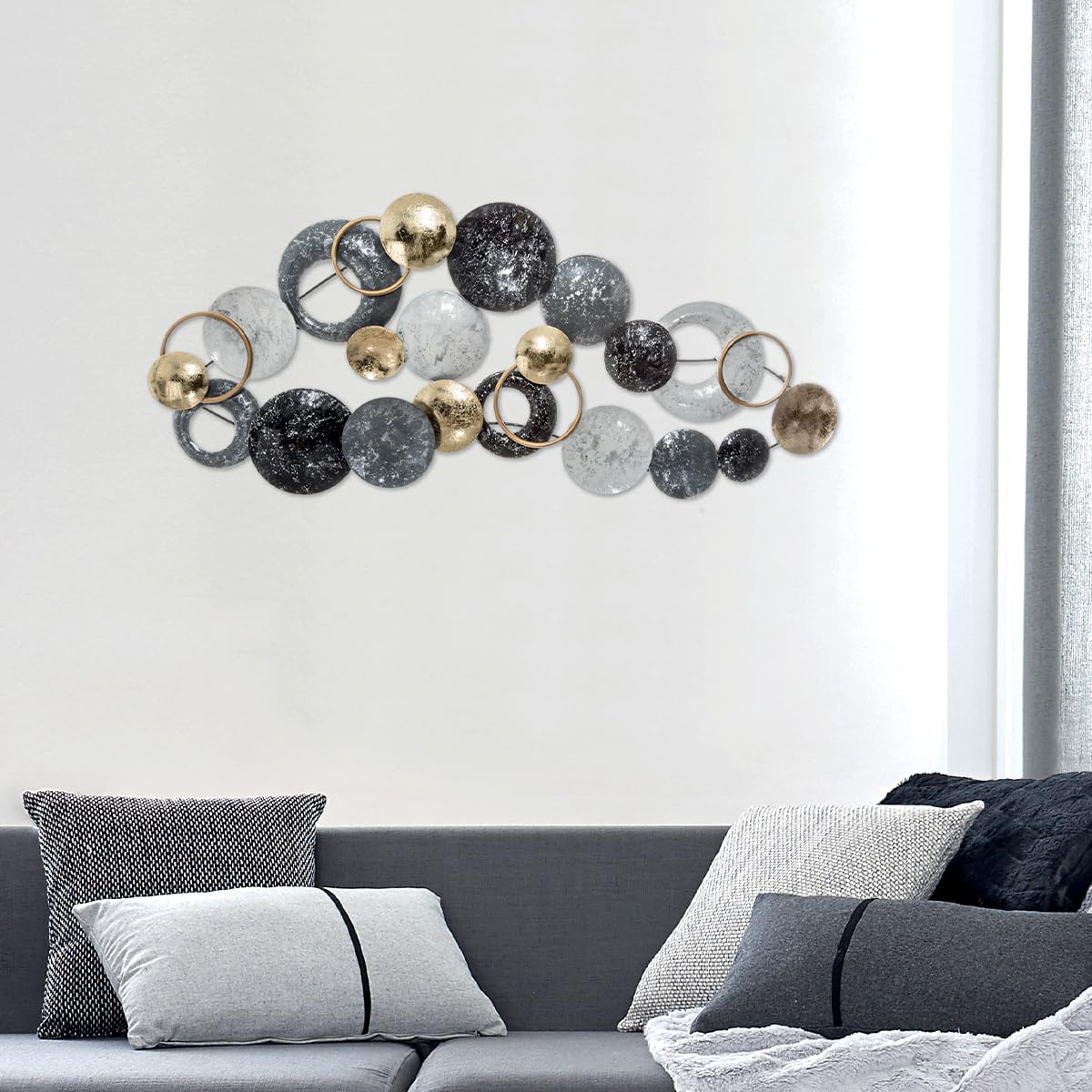 ATMOSPHERA CREATEUR D'INTERIEUR DECORACIÓN DE PARED EN Metal Redondo