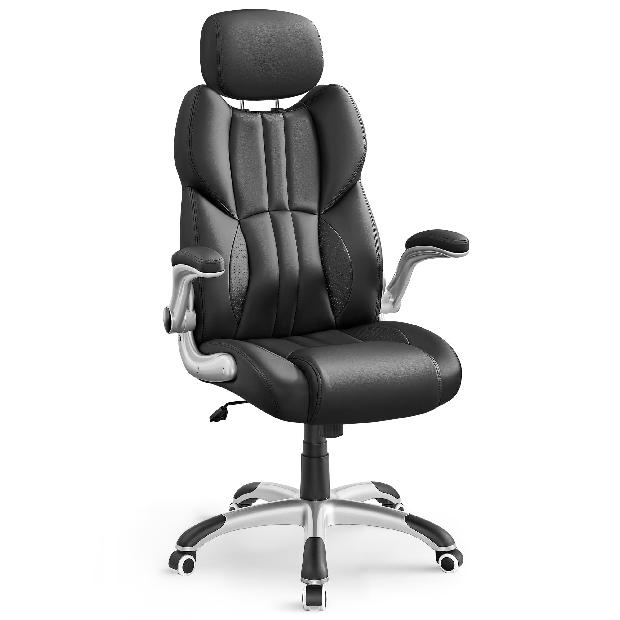 SONGMICS Ergonomic Gaming Chair, Black