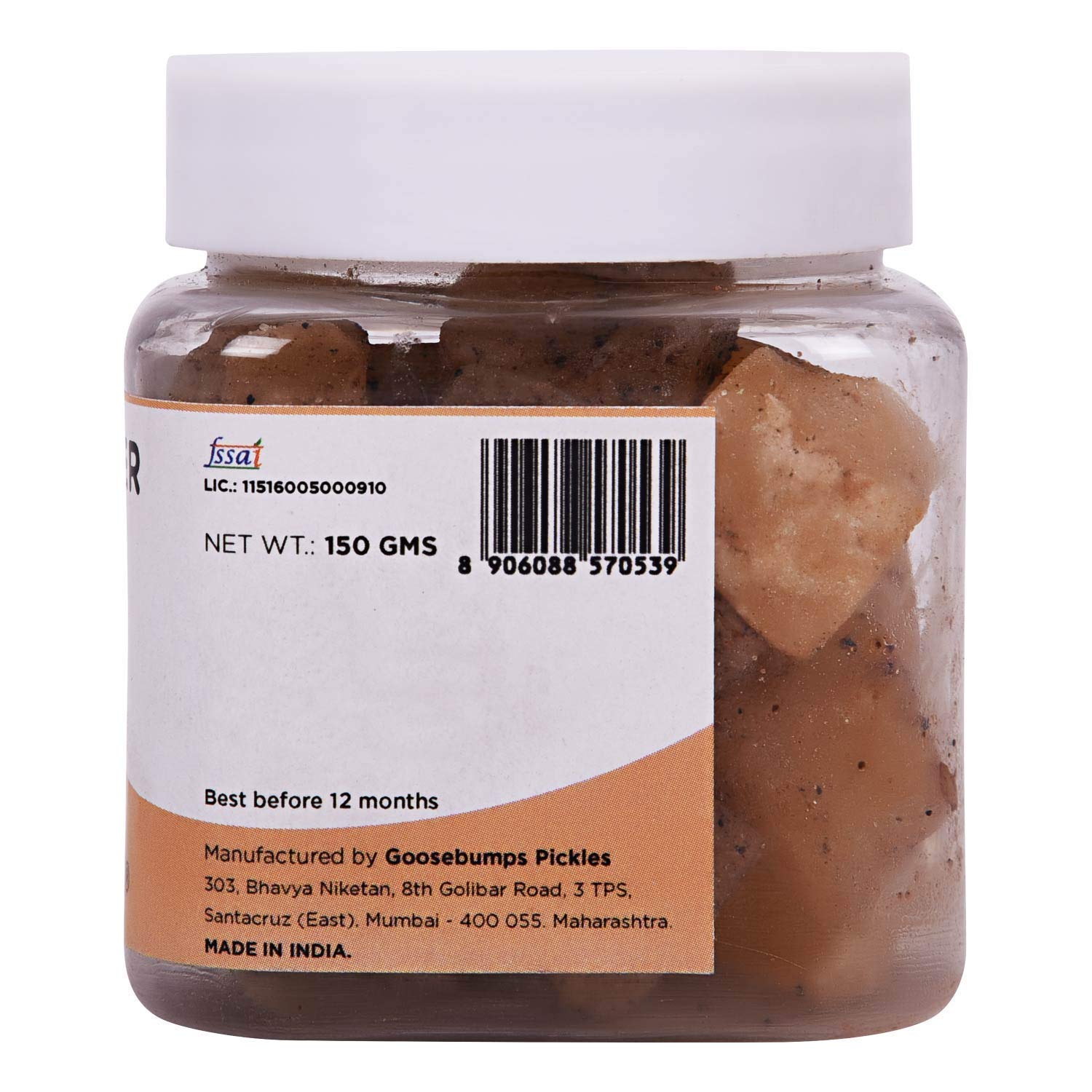 Goosebumps Pickles Masala Ginger After Meal, 150 g - Image 3 thumbnail