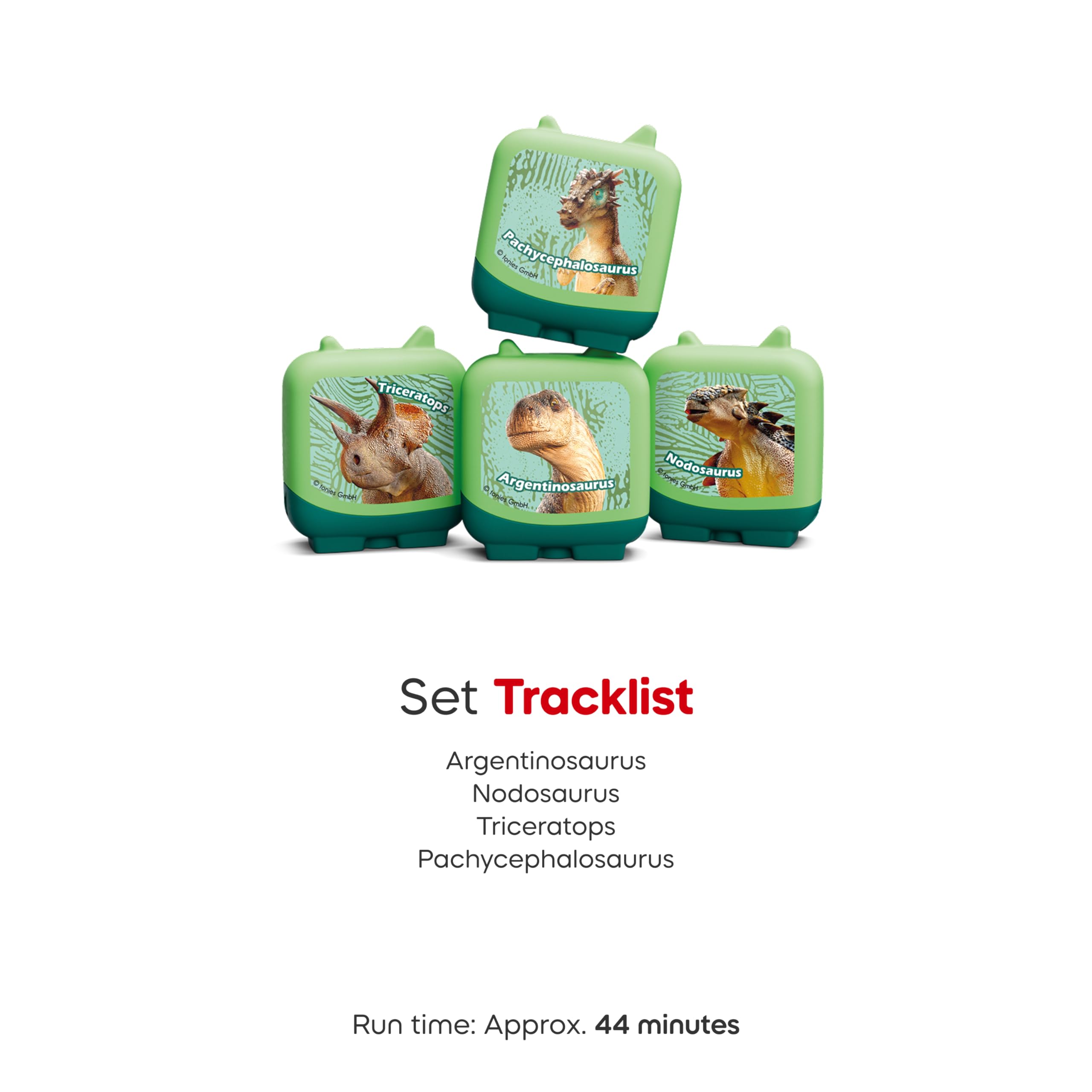 Amazon.com: Tonies Gentle Giant Dinosaurs Clever Set - 4 Pack