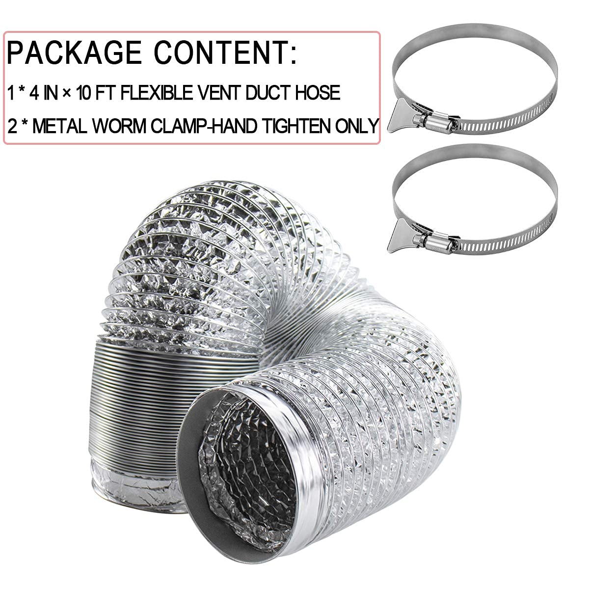 ALFLOW Tubo Flexible De Escape, Tubo Flexible De Escape Resistente De 2