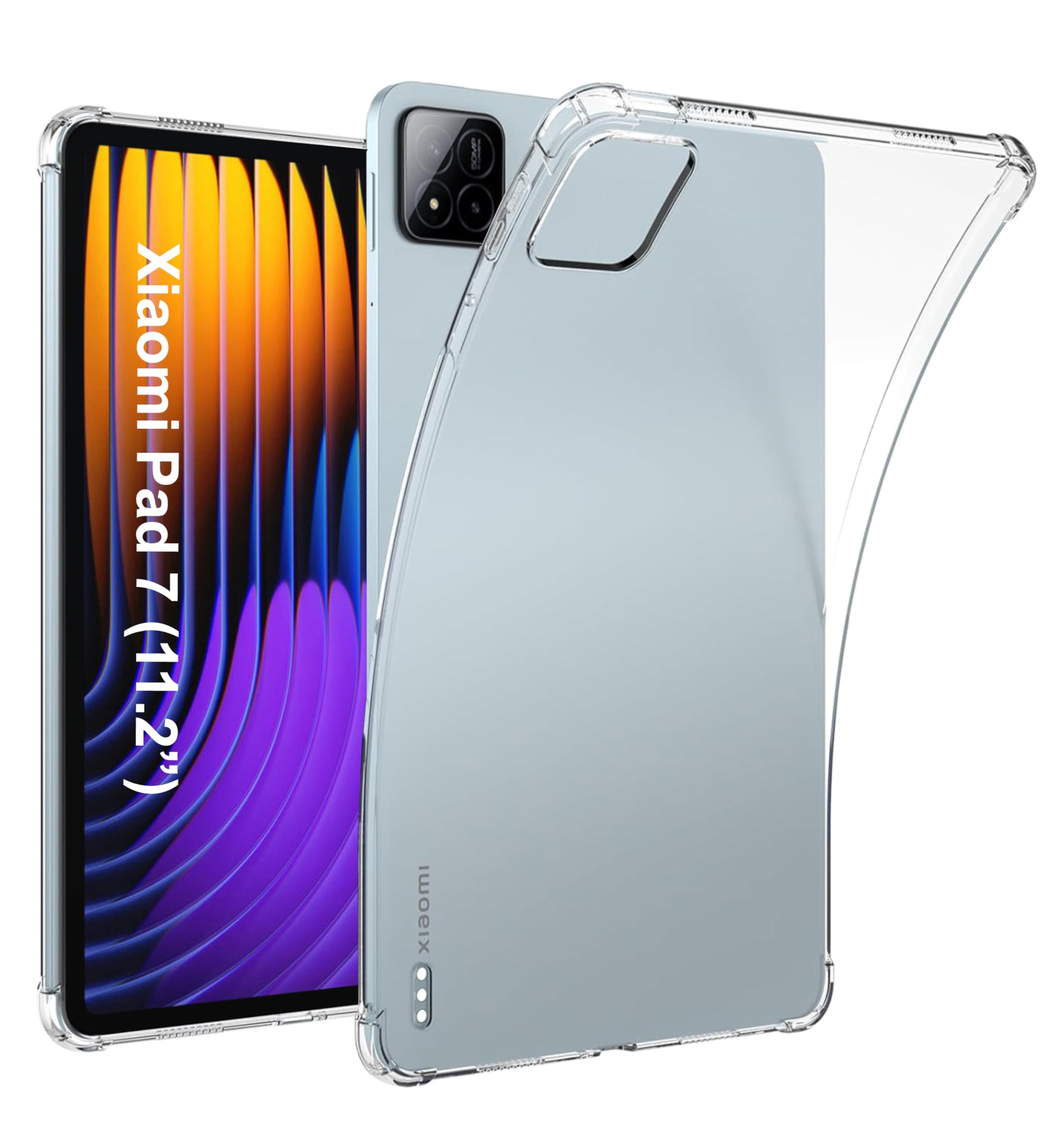 TGK Transparent Back Cover for Xiaomi Mi Pad 7 11.2 inch Case/Pad