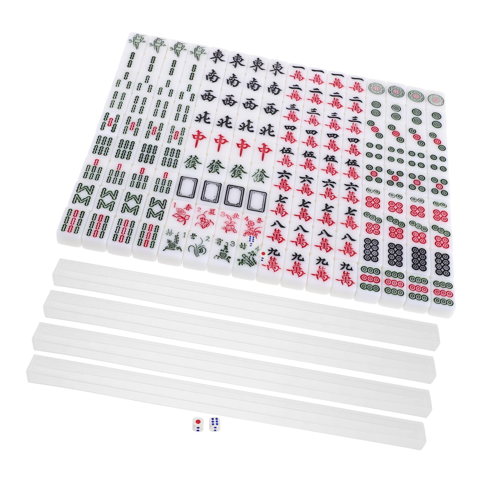 Kleiner Mahjong Reiseset 20mm Tragbares Miniatur Mahjong Spiel mit Schieber Kompaktes Chinesisches Brettspiel für Unterwegs Party und Familienspiele