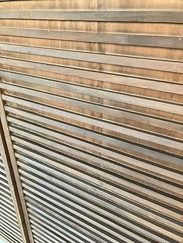 Amazon.co.jp: GM9TM②1間2枚建横格子の板戸横桟古民家に格子