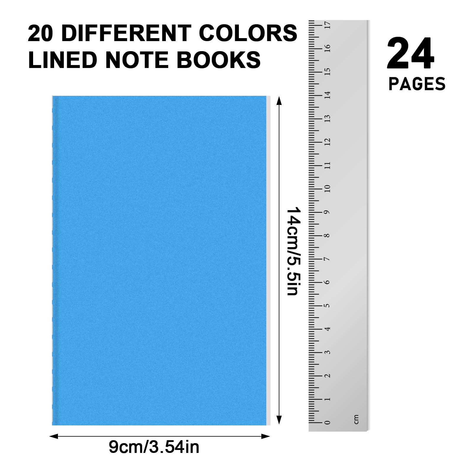 Xaztr 100 Pack Small Notebooks Bulk - Image 2