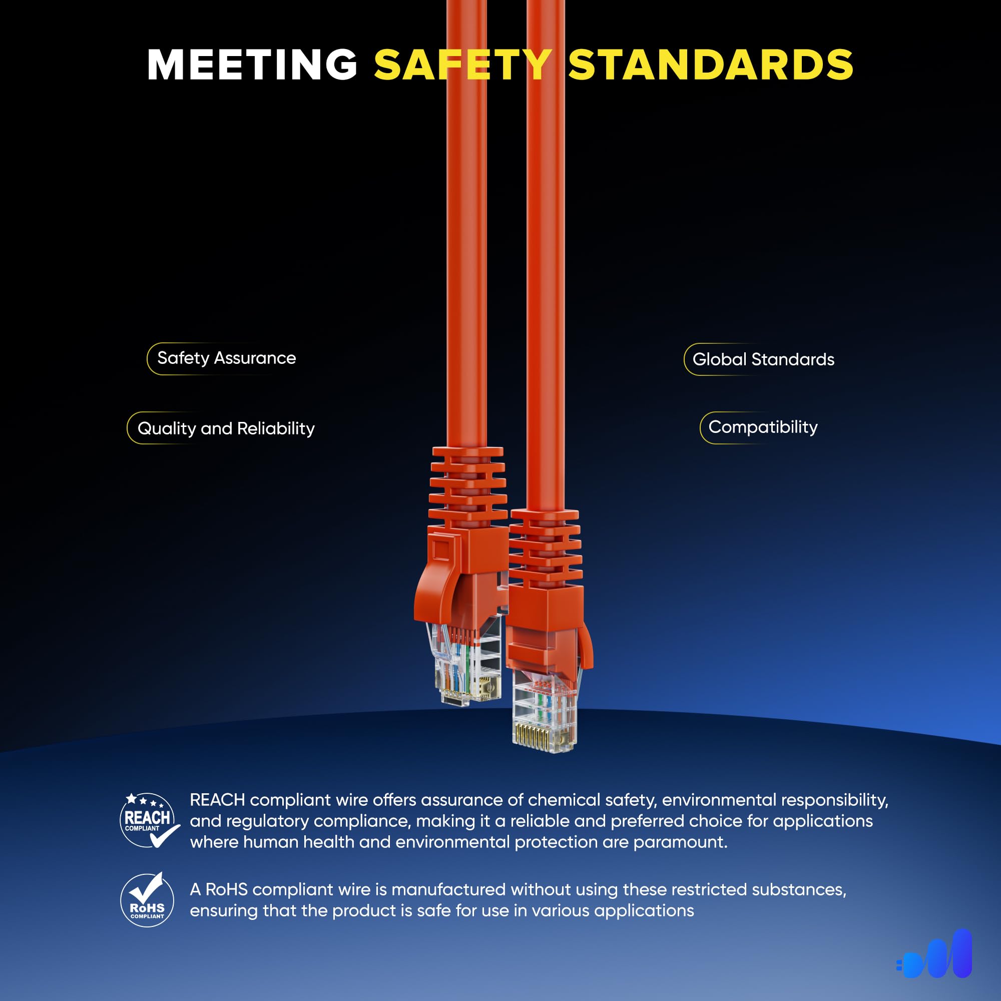 LANケーブル イーサネットケーブル 5フィート 5本パック オレンジシールド LANケーブルCat6Aオレンジ5mLD-GPAT/DR5/RS | PC接続用品