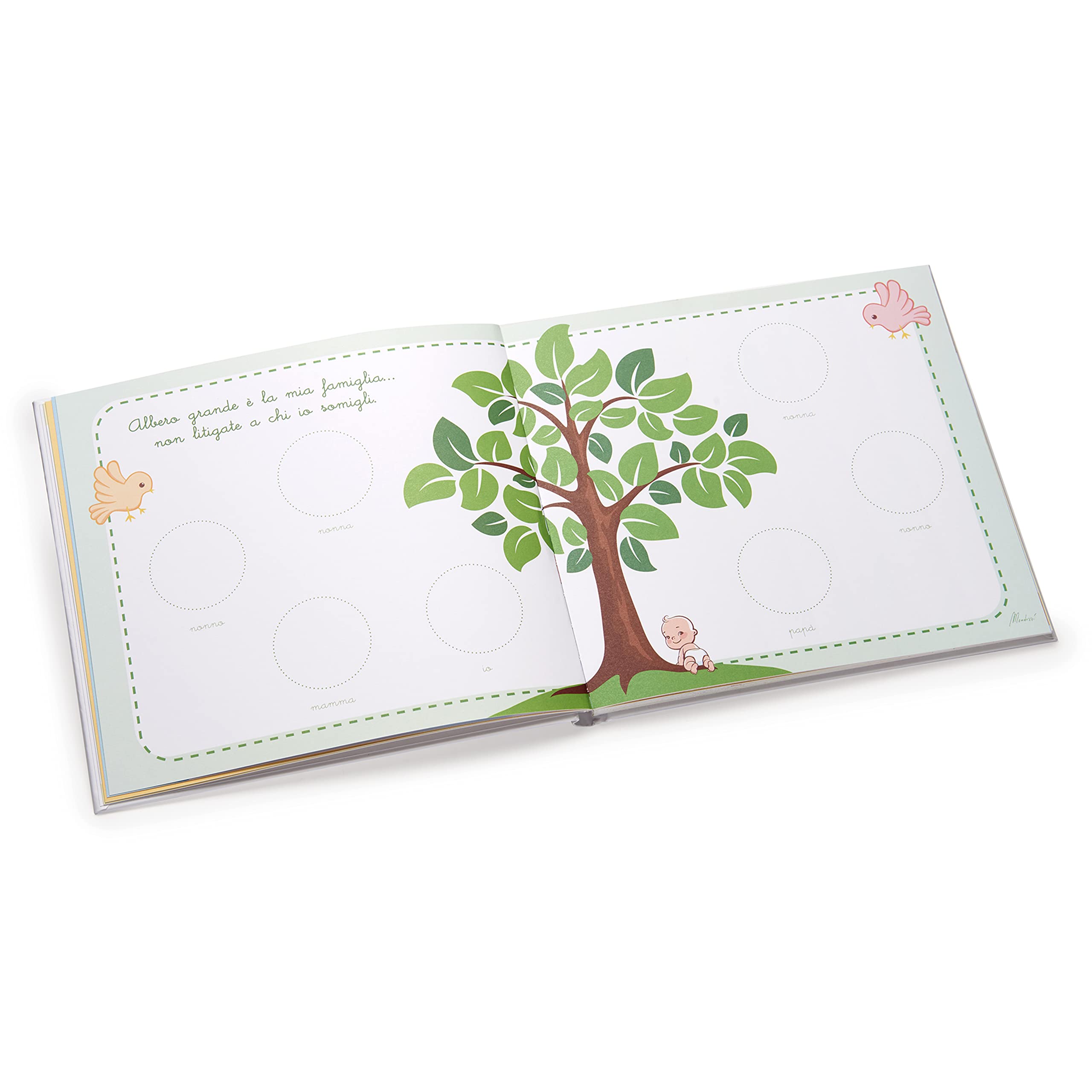 Diario Della Nascita - Il mio Primo Anno - Idea regalo nascita - Bimba