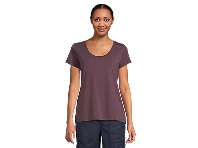 L.L.Bean Soft Stretch Supima T-Shirts Scoop Neck Short Sleeve Women