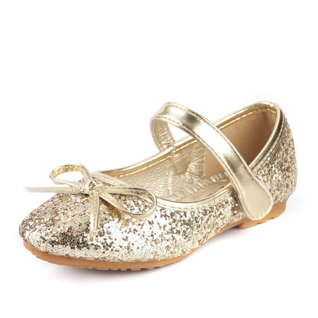 Nova FootwearNova Utopia Toddler Little Girls Dress Ballet Mary Jane Bow Flat Shoes