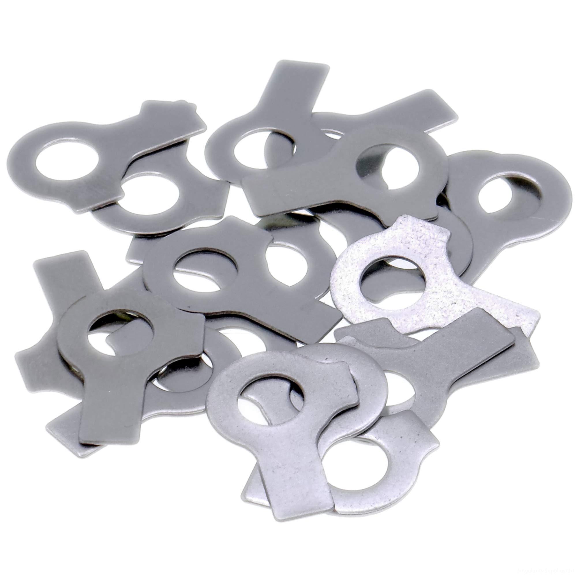 Singularity Supplies M4 (4Mm X 14Mm) Tab Washer (Winged) - Stainless Steel (A2) (Pack Of 20)