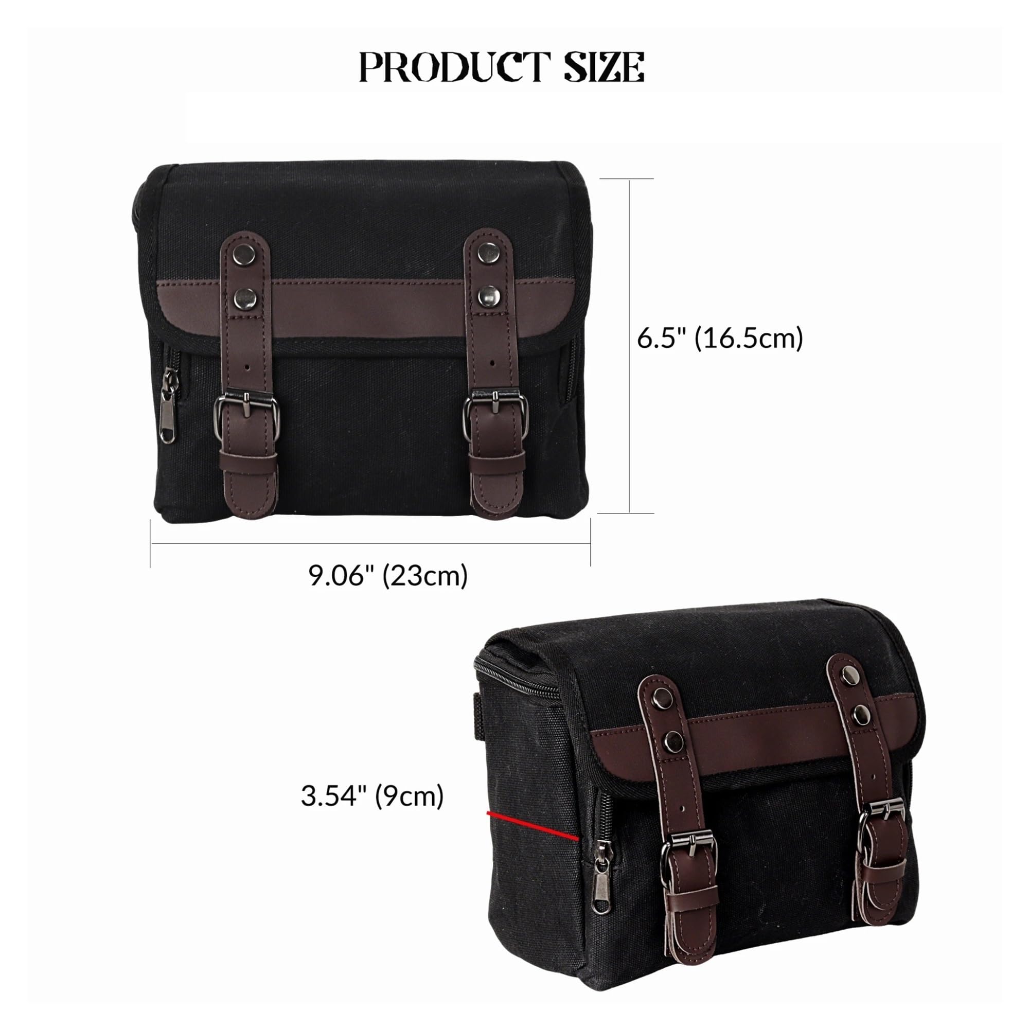 borsa sella moto Accessori moto Borsa laterale Strumento Borse da viaggio per bagagli di grande capacità sella per motore universale per la maggior parte dei modelli(Plus Size Brown)