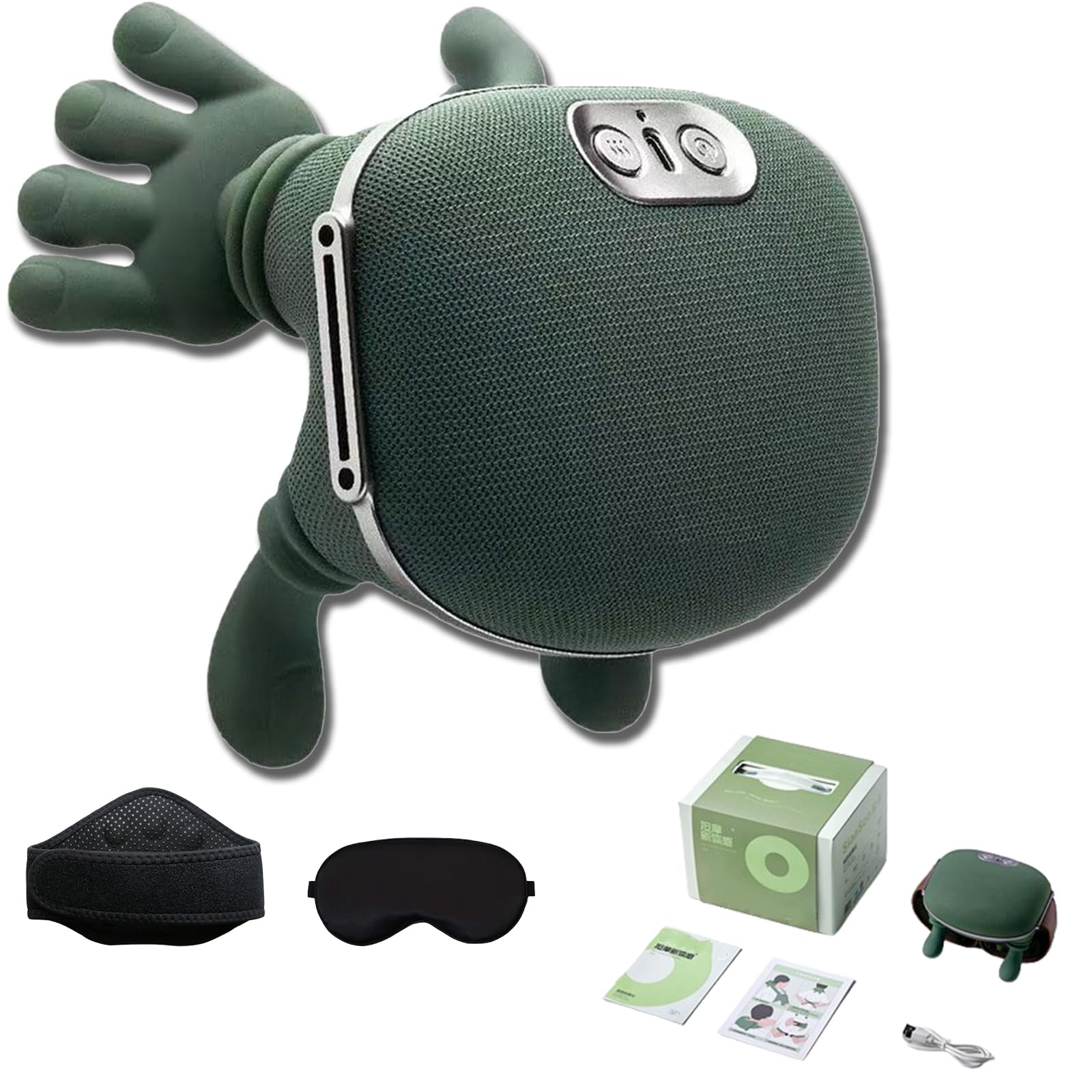 N7 Master Hand Shoulder and Neck Massager with accessories