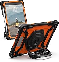 Vista 18 de URBAN ARMOR GEAR UAG Diseñado para Funda de iPad 10.2 Negro 9ª Generación 2021 y 8ª Gen 2020 con Correa de Mano Delgada Slim Militar Probado contra
