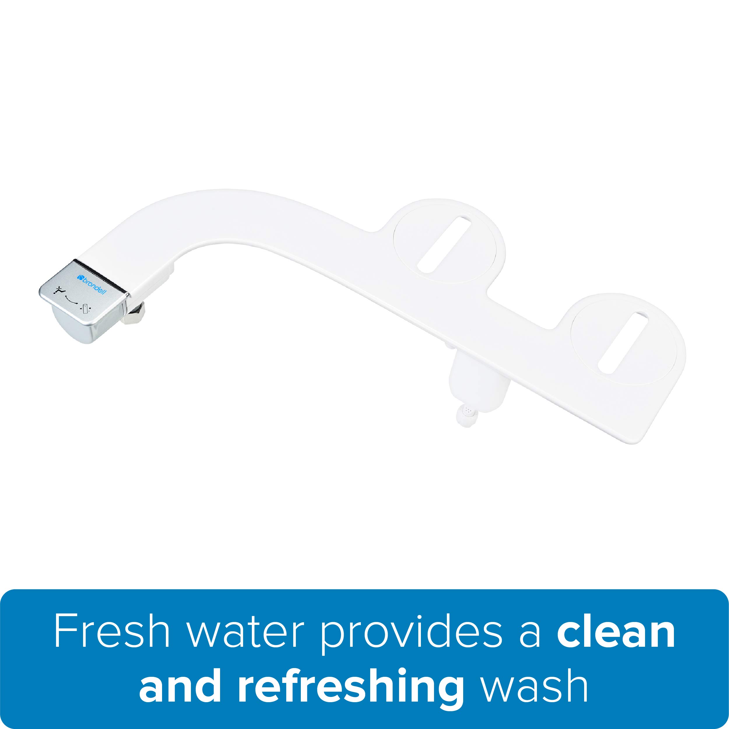 Brondell Bidet Thinline SimpleSpa SS150 Fresh Water Spray Non