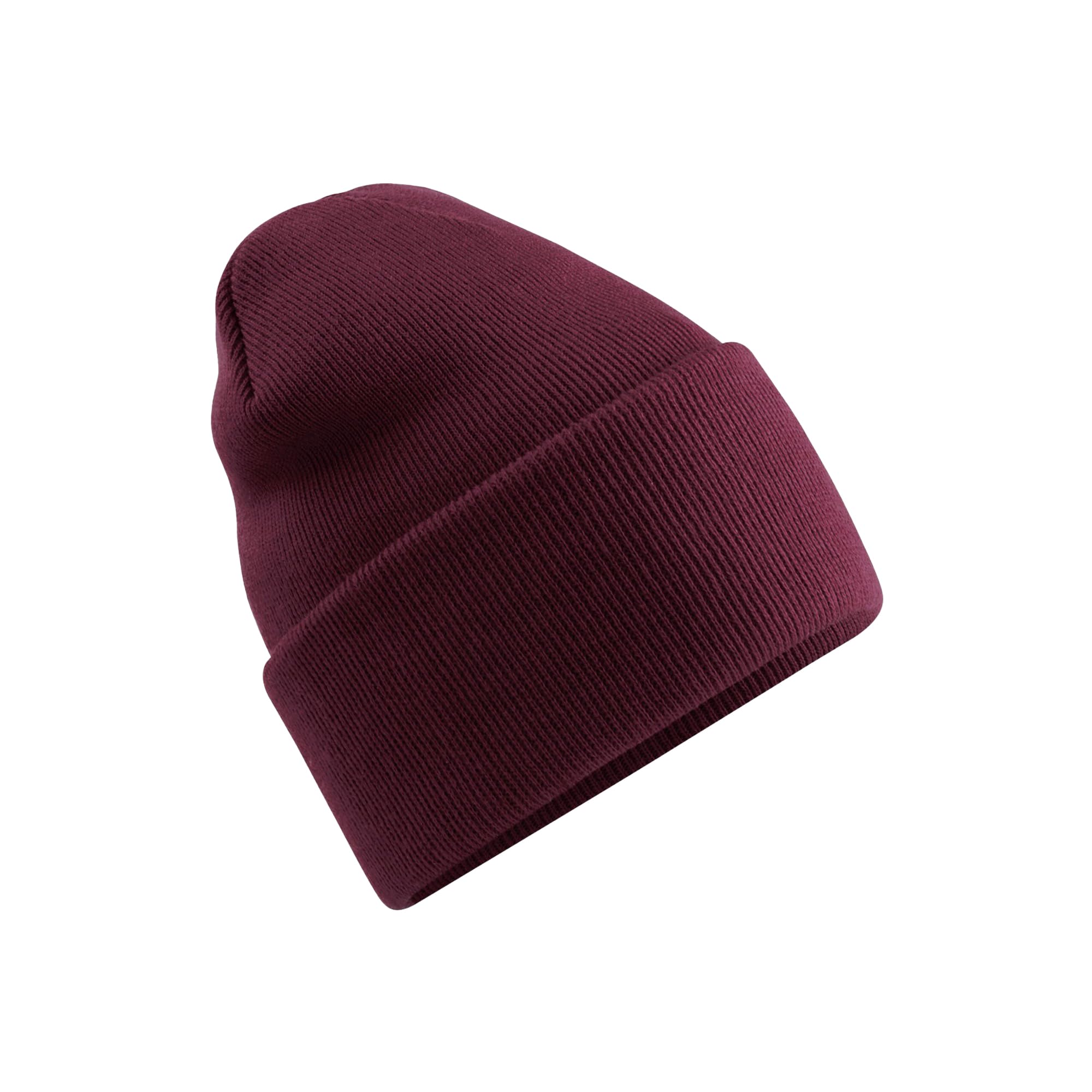 Beechfield - Original Deep Cuffed Design Beanie - Burgundy
