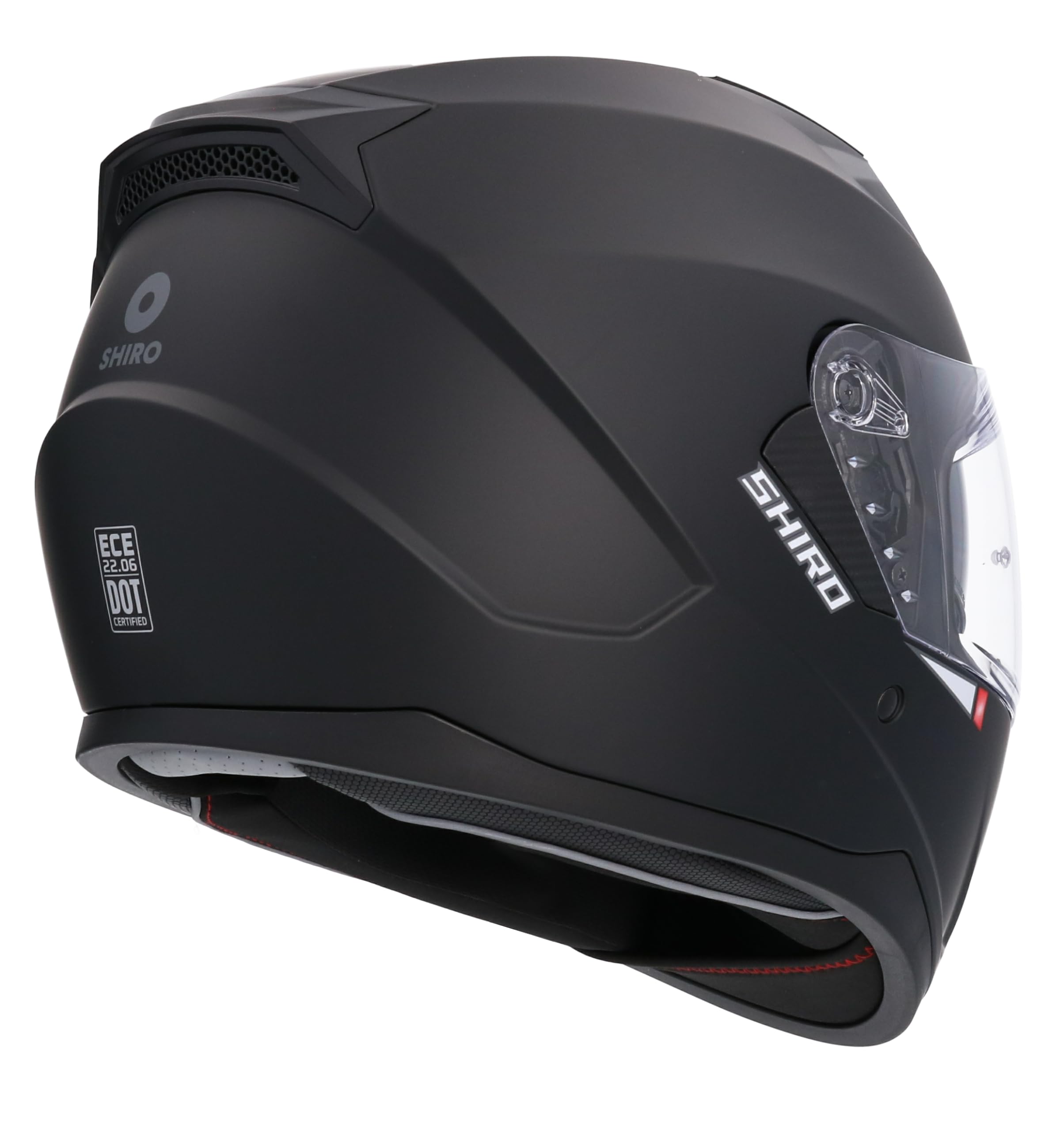 Casque GPA intégral Pure uni Blanc brillant - GPA / Casques / Intégral