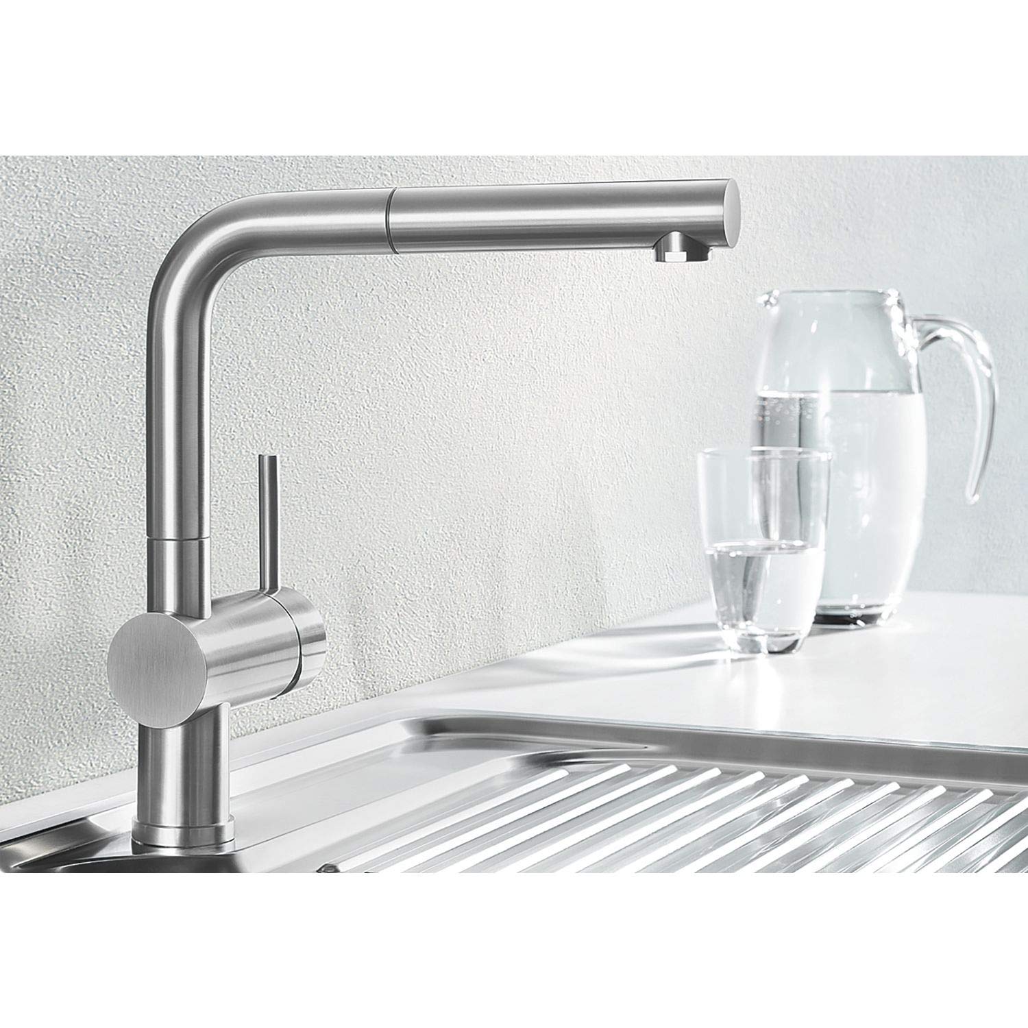 BLANCO LINUS-S 525807 Miscelatore, nero opaco