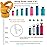 RRegeny Straw Lid for Hydro Flask Standard Mouth, Lid with Straws Fits Hydroflask Standard Mouth 21 24 oz, Sports Flex Cap Water Bottle Accessories Replacement Lid Top