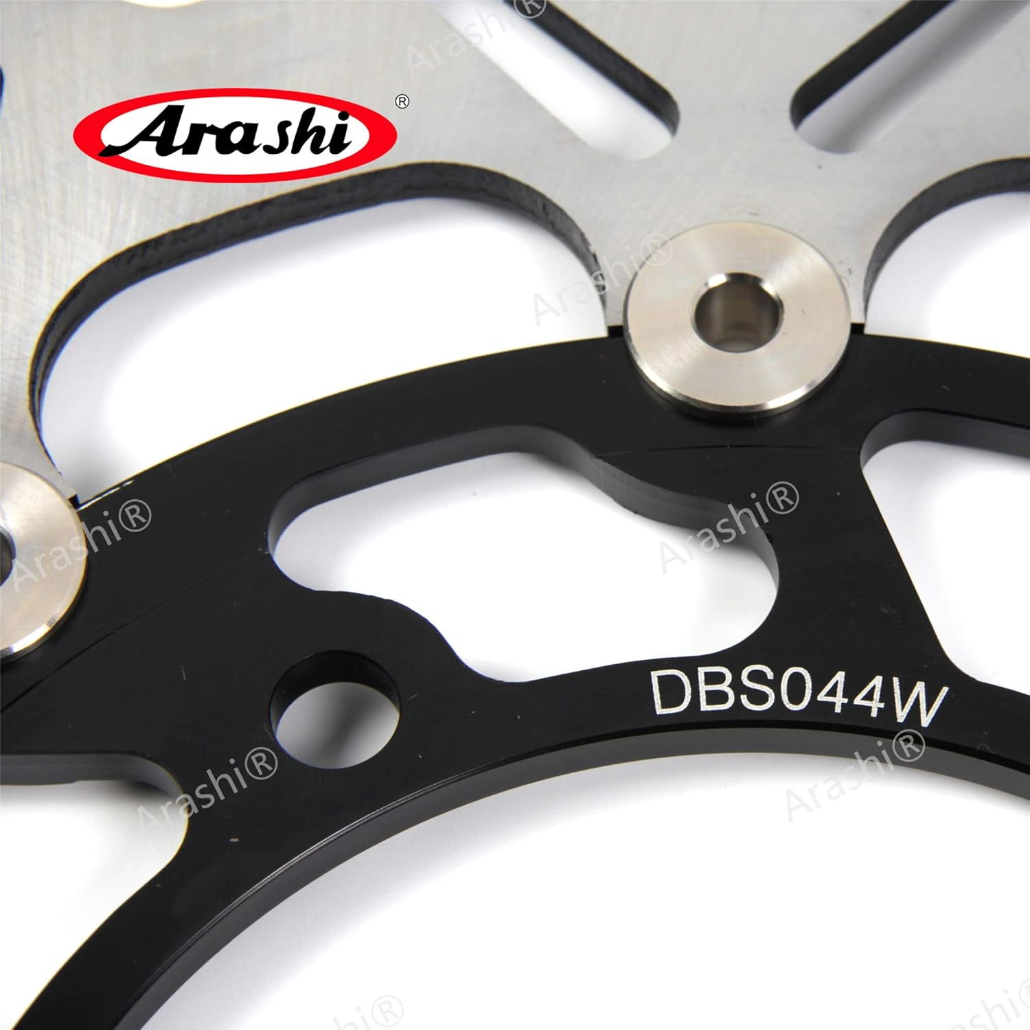 Arashi Front Rear Brake Discs Rotors for Suzuki GSX1300R Hayabusa gen 2 2008-2020 ABS 13-20 Motorcycle Replacement Accessories GSX-R 1300 GSX-R1300 GSXR 1300 GSXR1300 Black