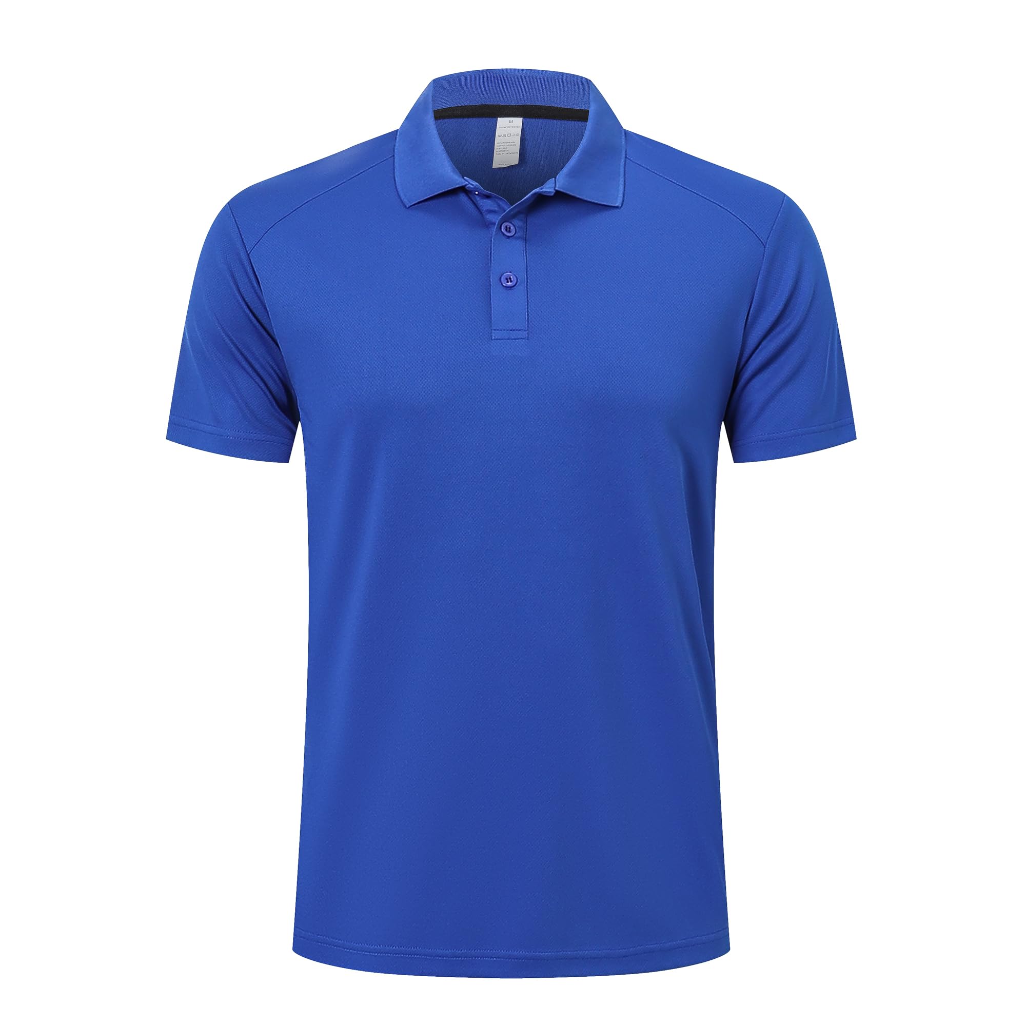 ZENGVEE Polo Uomo Manica Corta Sportiva Golf Tennis T-Shirt Asciugatura Rapida Traspirante