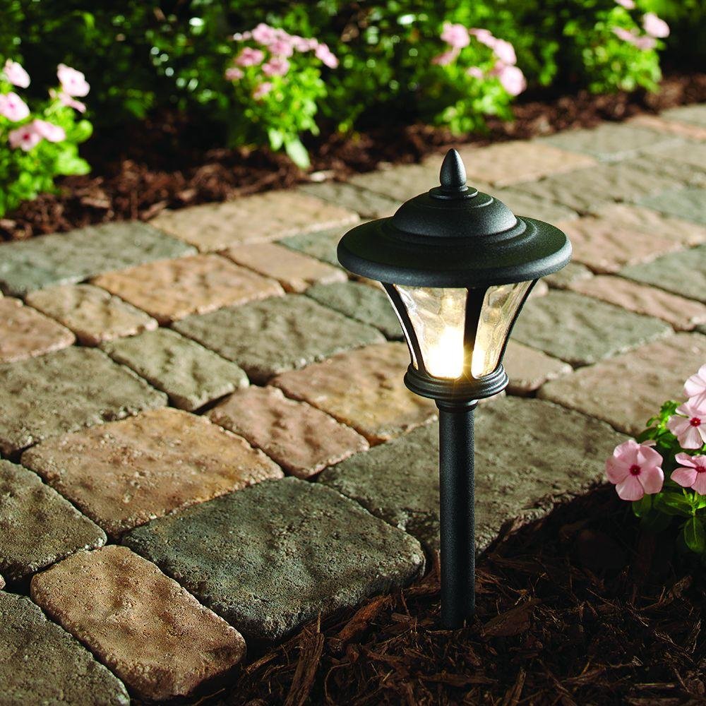 lovelyladylabo ライトニング Low-Voltage LED Black Metal Coach Path Light (6-Pack