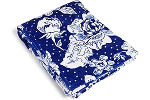 Vera Bradley Women's Collegiate Plush Kentucky Wildcats Rain Garden Throw Blanket