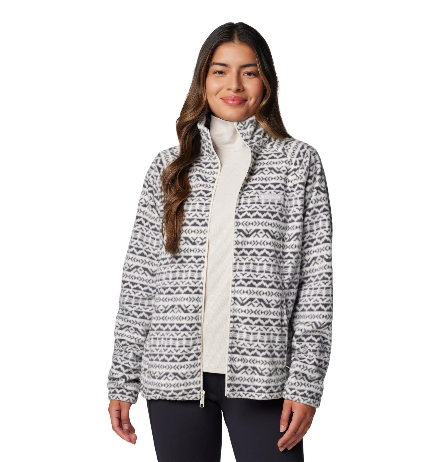 Columbia Women's Benton Springs Printed Full Zip