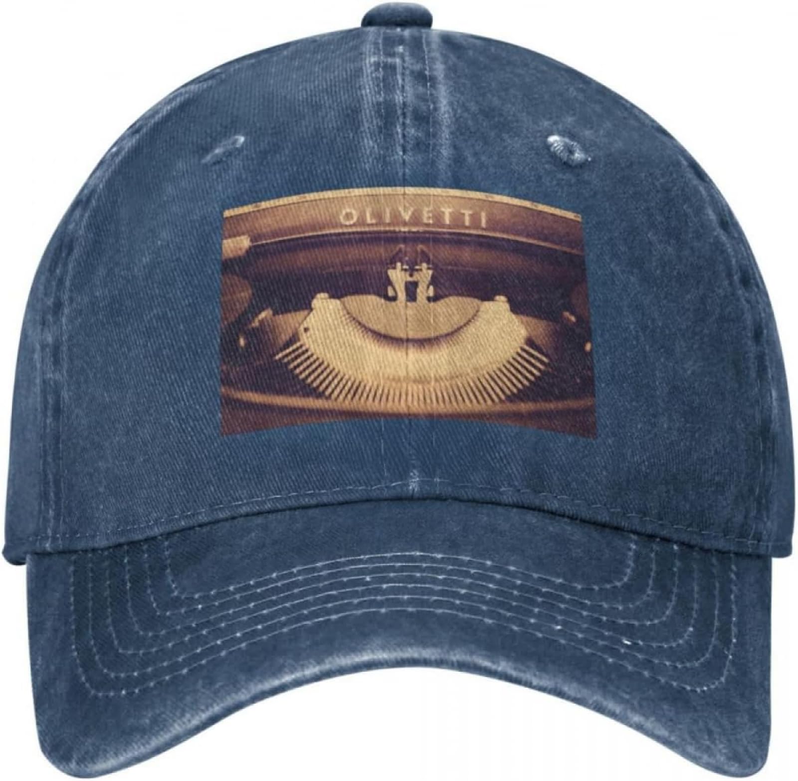 Caphatmc Unisex Color Baseball Cap Hip Hop Sun Hat Olivetti Typewriter Cap Cowboy Hat Winter Items Cap Hat For Men And Women Gift