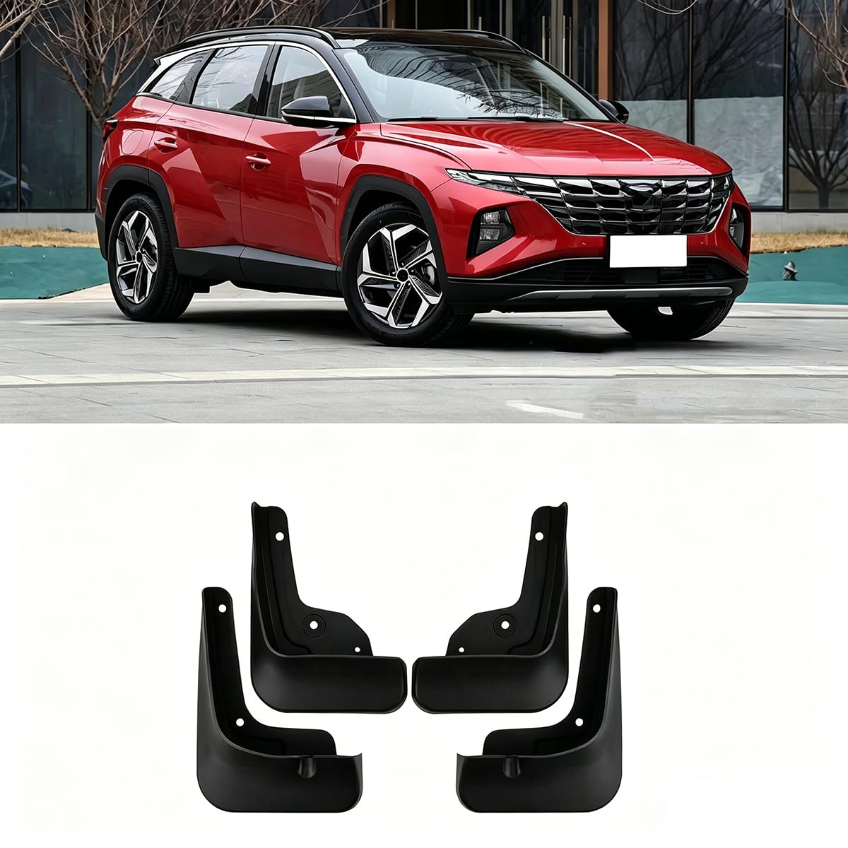 Garde-Boue pour Hyundai Tucson 2021-2024 - Kit d'Accessoires Extérieurs Voiture