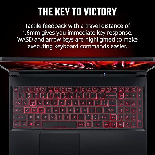Miniatura 6 de Acer Laptop para juegos Nitro 5 Flagship pantalla IPS FHD de 15.6 pulgadas, Intel Gaming 8-Core i7-11800H, 32 GB de RAM, SSD de 2 TB, GeForce RTX
